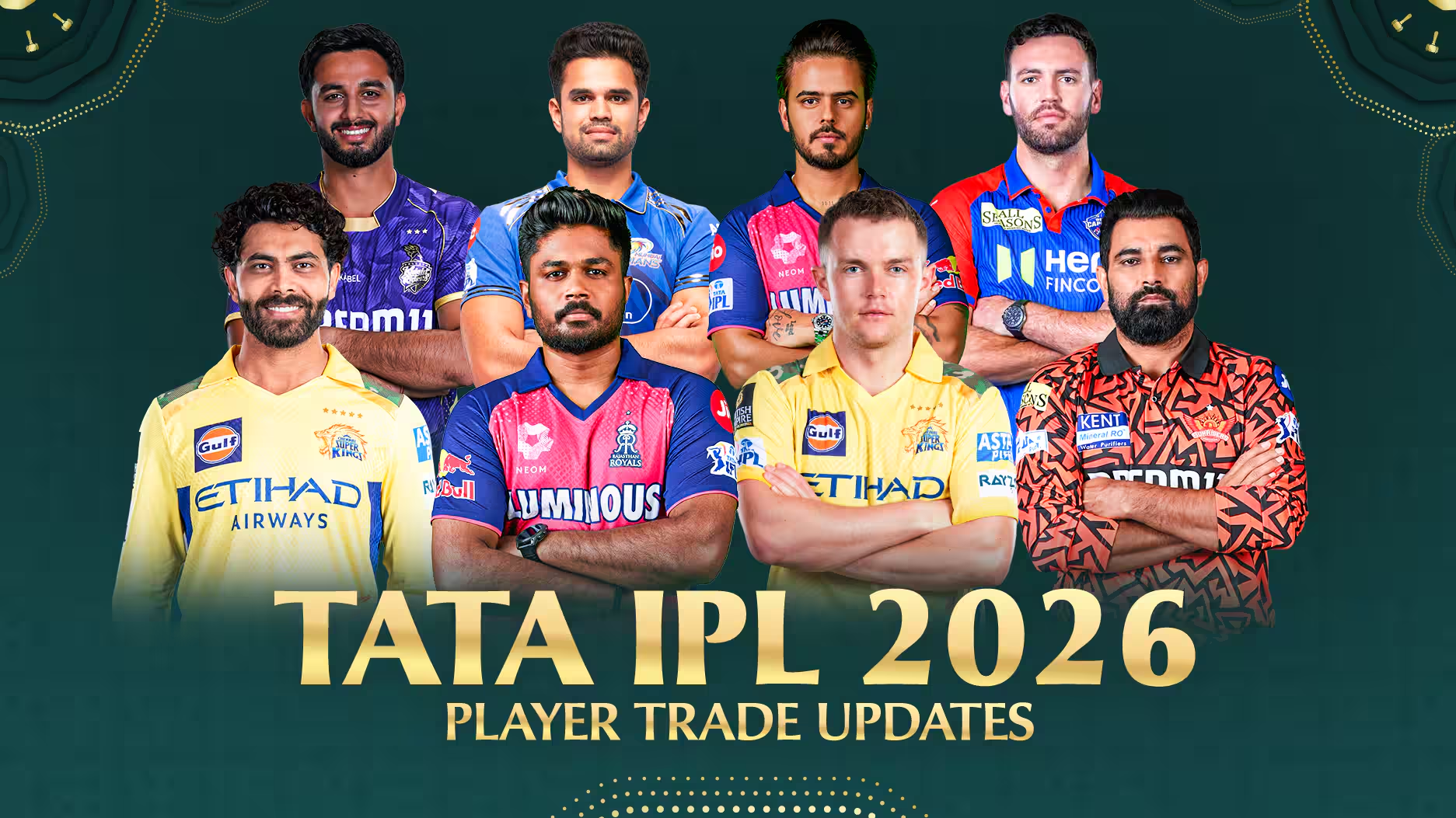 IPL 2026 all teams and captains - Diamexch